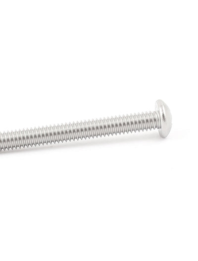 Harfington Uxcell 50 Pcs M4 x 38mm Stainless Steel Phillips Head Bolts Machine Screws