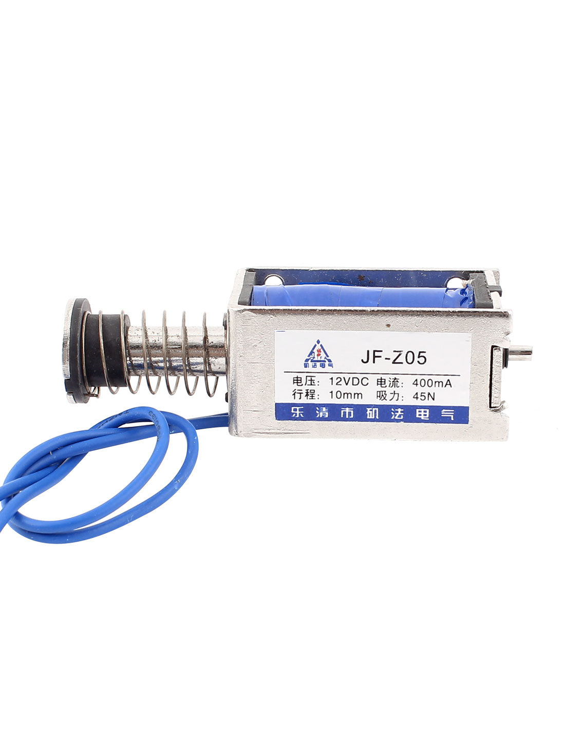 uxcell Uxcell DC 12V 10mm 4.5Kg Push Pull Typ offen Rahmen Solenoid Elektromagneten de