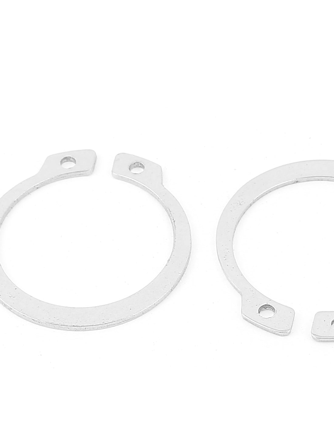 uxcell Uxcell 10pcs 304 Stainless Steel External Circlip Retaining Shaft Snap Rings 30mm