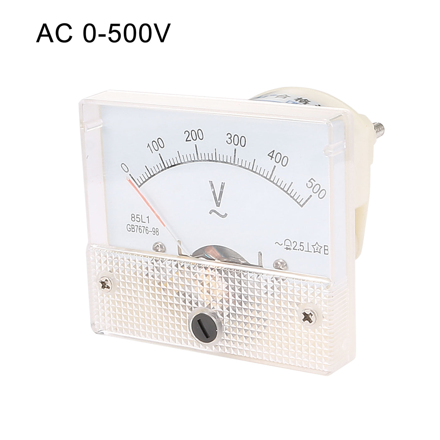 uxcell Uxcell AC 0-500V Class 2.5 Analog Panel Voltmeter Voltage Meter Measuring Gauge