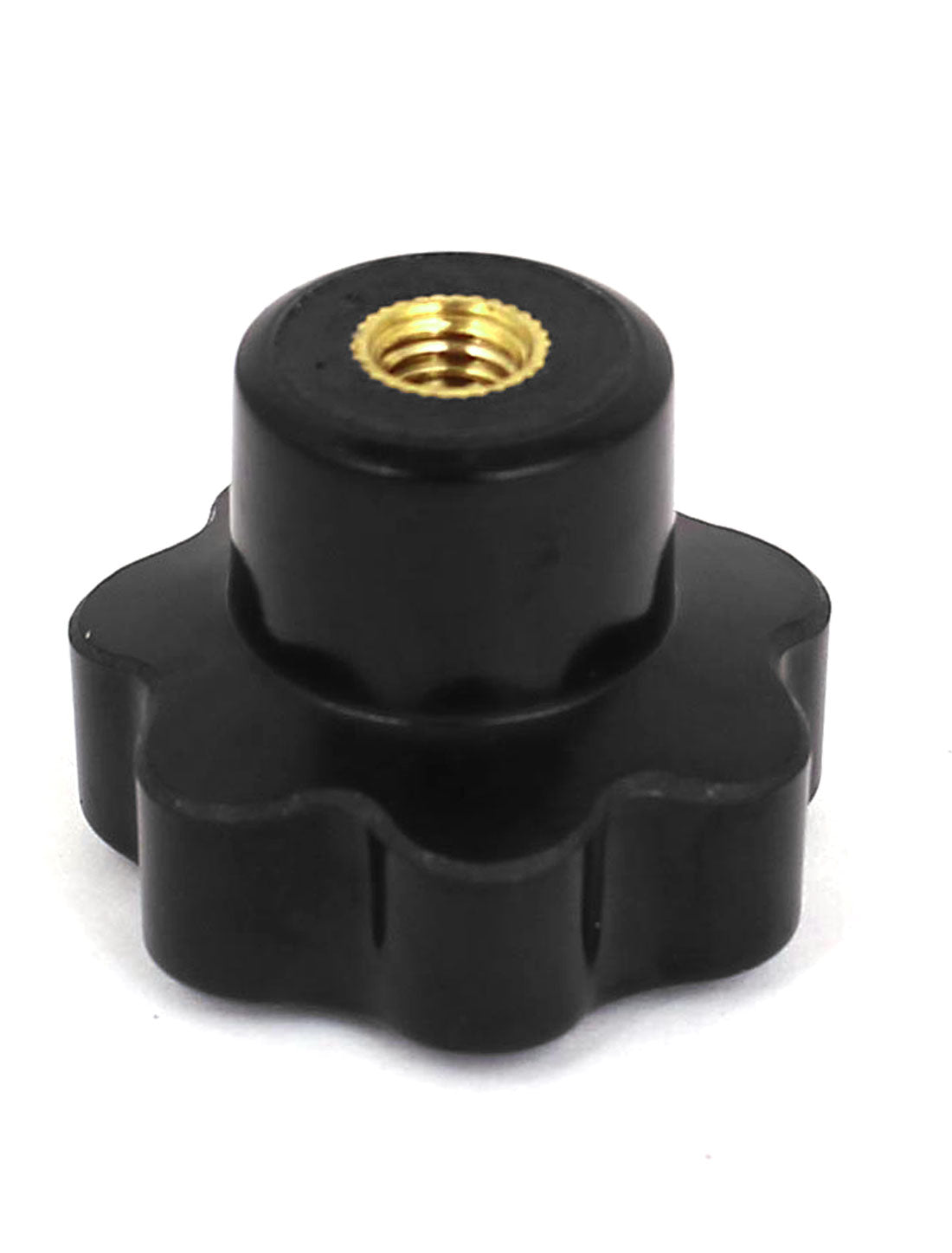 uxcell Uxcell M6 6mm Female Thread Plastic Head Screw On Clamping Nuts Knob Black