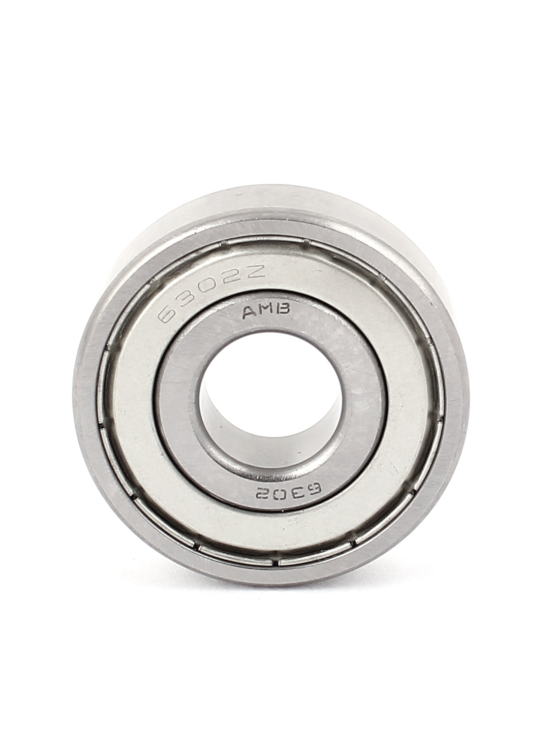 uxcell Uxcell 3 Pcs 6302Z Metal Shielded Deep Groove Ball Bearing Silver Tone 42mmx15mmx13mm