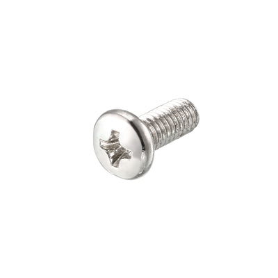 Harfington Uxcell M4 x 10mm 304 Stainless Steel Cross Head Phillips Pan Head Screws Bolt 60pcs