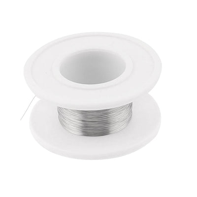 Harfington Uxcell Nichrome 80 0.1mm 38 Gauge AWG 40M Roll 143.9Ohms/m Heater Wire