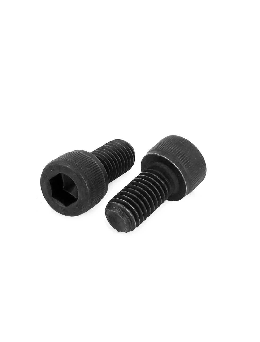 uxcell Uxcell M10 x 20mm 12.9 Alloy Steel Machine Bolt Hex Socket Head Cap Screws Black 10pcs