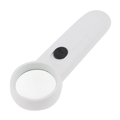 Harfington Uxcell 2 LED Light 15X Handheld Magnifying Glass