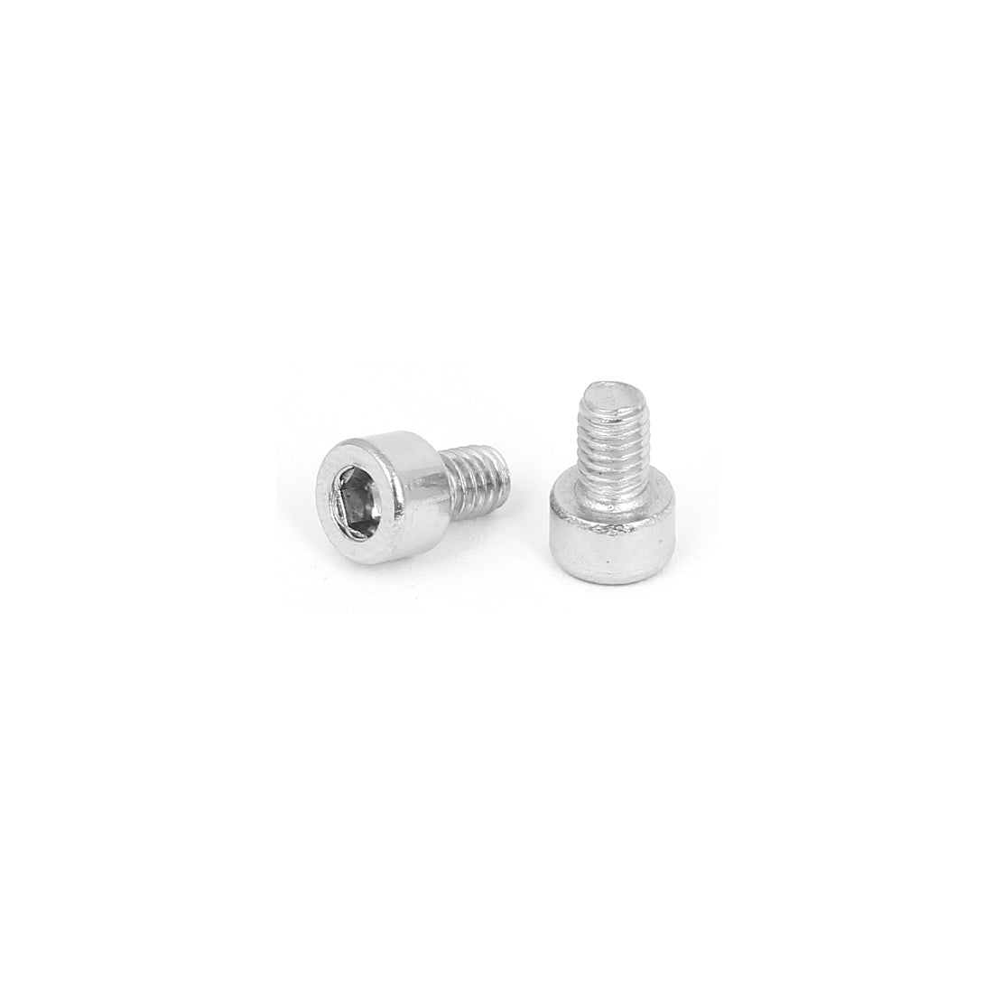 uxcell Uxcell M4x6mm 304 Stainless Steel Hexagon Socket Head Cap Screws Bolts DIN 912 20pcs