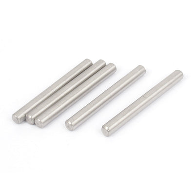 Harfington Uxcell 5mmx50mm 304 Stainless Steel Parallel Dowel Pins Fastener Elements 5pcs