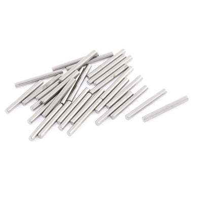 Harfington Uxcell M2x18mm Stainless Steel Straight Retaining Dowel Pins Rod Fasten Elements 30 Pcs