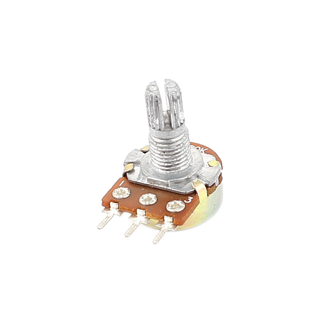 uxcell Uxcell 6mm Shaft Dia 100k Ohm Type B Single Linear Potentiometer