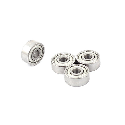 Harfington Uxcell 4pcs 623Z Depp Groove Sealed Ball Bearings 3x10x4mm