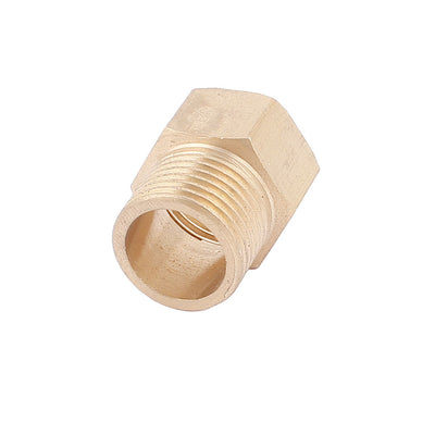 Harfington Uxcell 1/2BSP Male to 1/2BSP Female Threaded Hex Reducing Bushing Pipe Adapter