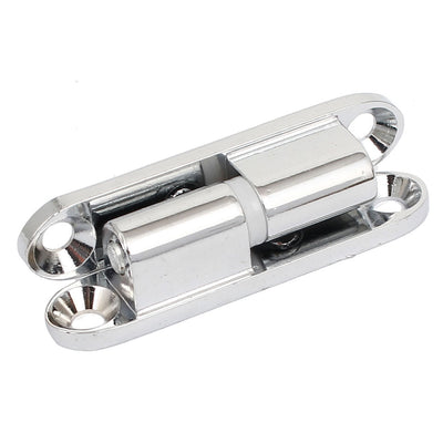 Harfington Uxcell Detachable Rotatable Metal Door Hinge Silver Tone for Cabinet Drawer Gates