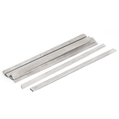 Harfington Uxcell High Speed Steel HSS CNC Lathe Cutting Tool Bits Bar 3mmx8mmx200mm 10 Pcs