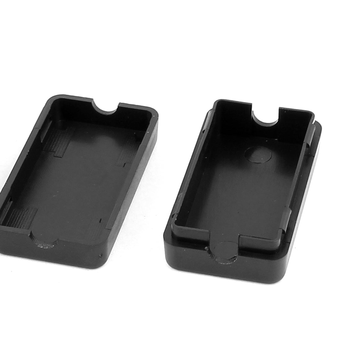 uxcell Uxcell 10 Pcs 48mm x 26mm x 15mm Rectangular Plastic Electric Case DIY Junction Box Black