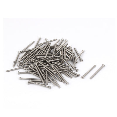 Harfington Uxcell M2x25mm Stainless Steel Phillips Flat Countersunk Head Screws 100pcs