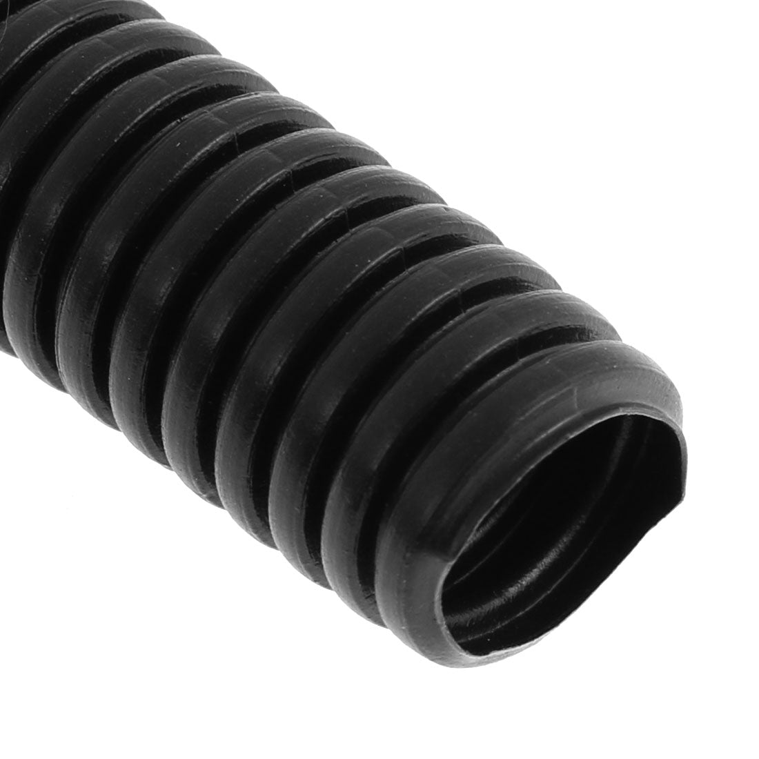 uxcell Uxcell 11 M 16 x 20 mm Plastic Flexible Corrugated Conduit Tube for Garden,Office Black