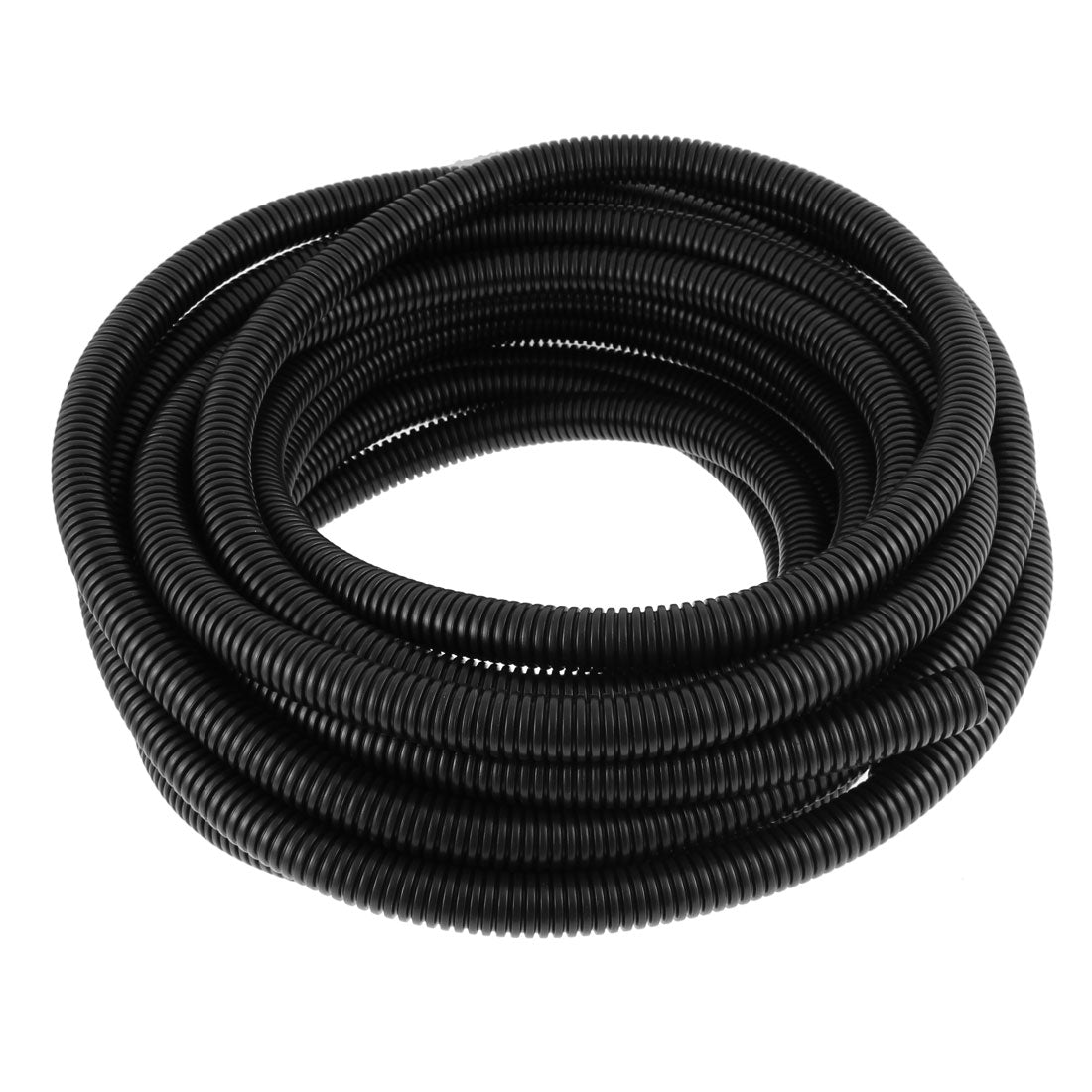 uxcell Uxcell 11 M 16 x 20 mm Plastic Flexible Corrugated Conduit Tube for Garden,Office Black