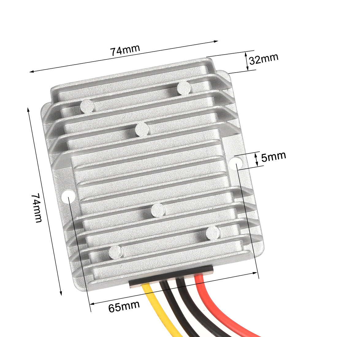 uxcell Uxcell (R) DC 12V auf DC24V 12A 288W Netzteil Spannungswandler Regler Transformator de