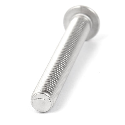 Harfington Uxcell M8 x 65mm Stainless Steel Button Head Socket Cap Screw 5 Pcs