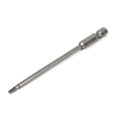 Harfington Uxcell 1/4" Hex Shank 100mm Long T10 Magnetic Torx Security Screwdriver Bit