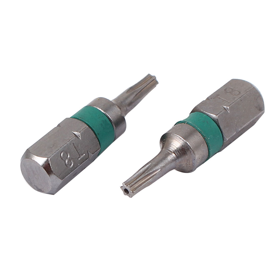 uxcell Uxcell T8 Sechskant Magnetik Torx Sicherheit Schraubendreher Bit Grau 4 Stück DE de