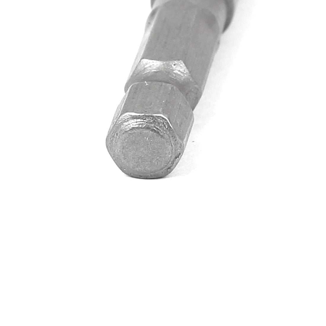 uxcell Uxcell 1/4" Hex Shank 13mm Metal Socket Nut Setter Bit Gray 150mm Long