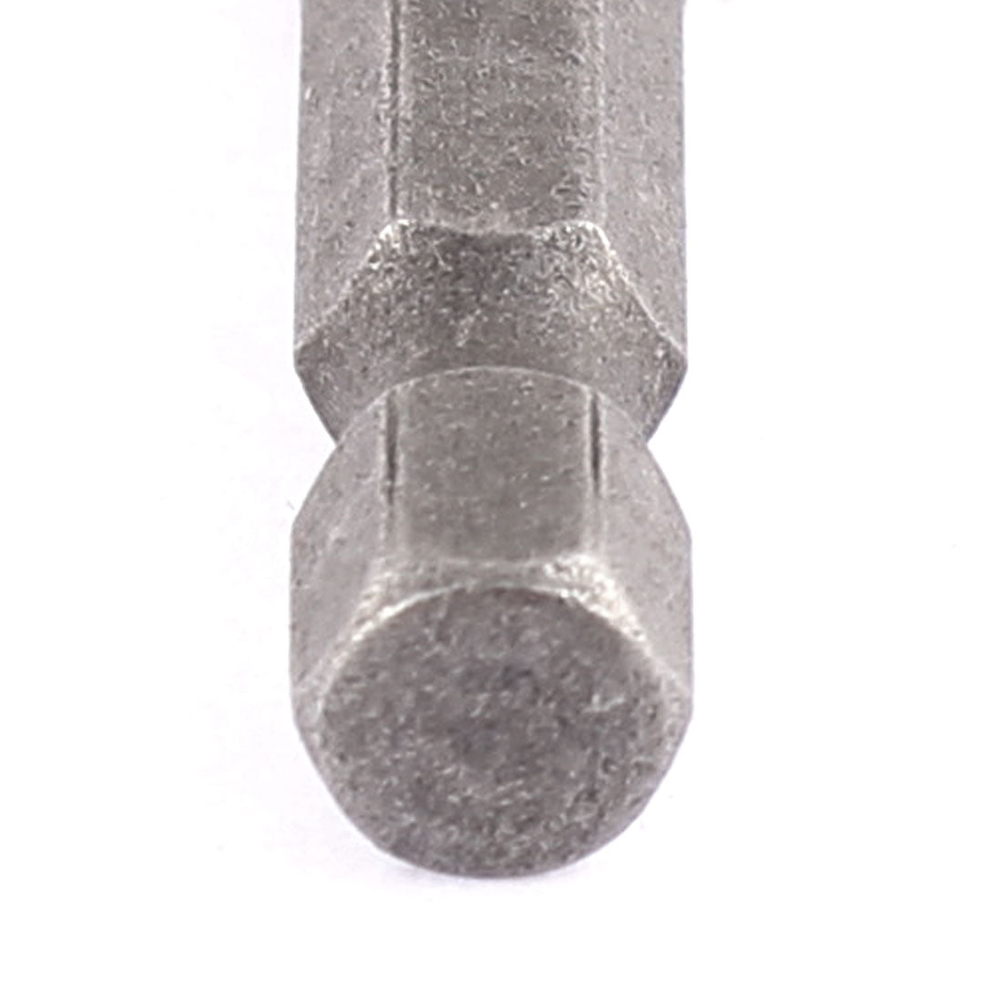 uxcell Uxcell 6.3mm Dia Hex Shank 5mm Magnetic Socket Nut Gray 65mm Long