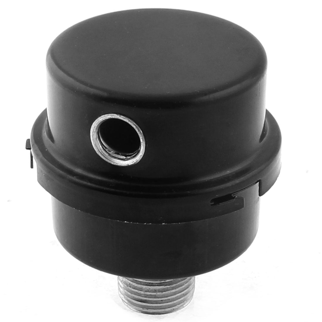 uxcell Uxcell 1/2BSP Male Thread Metal Shell Air Compressor Intake Filter Muffler Silencer