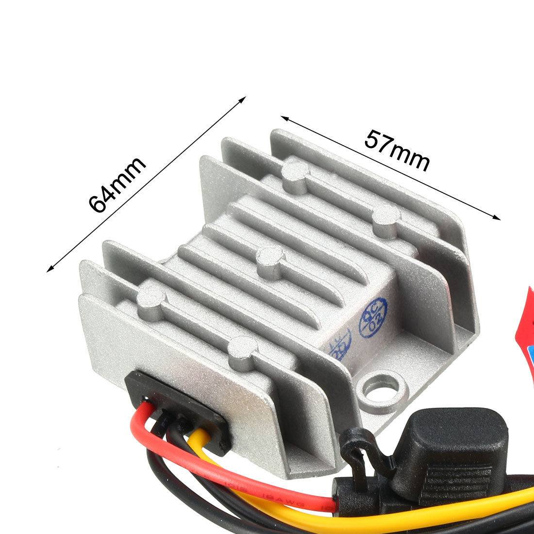 uxcell uxcell Power Converter Regulator DC 12V/24V(9V~35V)  to DC 6V 10A 60W Waterproof Voltage Convert Transformer