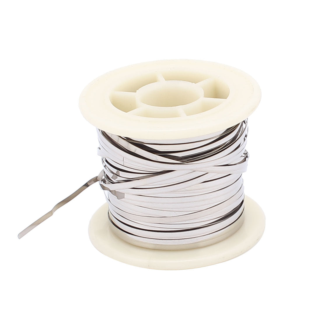 uxcell Uxcell 10M 33Ft 0.2x2mm Nichrome Flat Heater Wire for Heating Elements