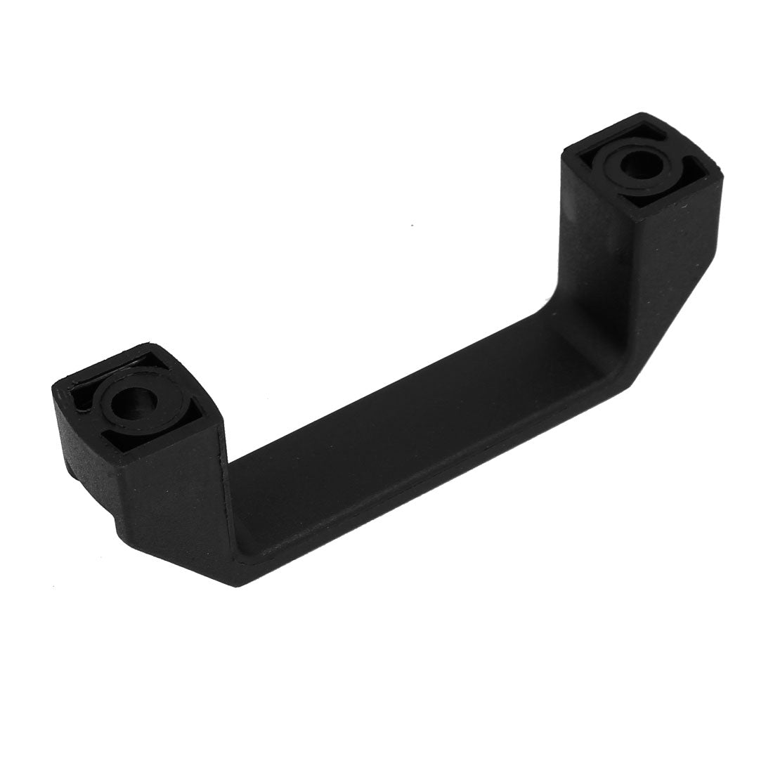 uxcell Uxcell Cabinet Cupboard Gate Door Plastic Pull Handles Black 110mm Length 3pcs