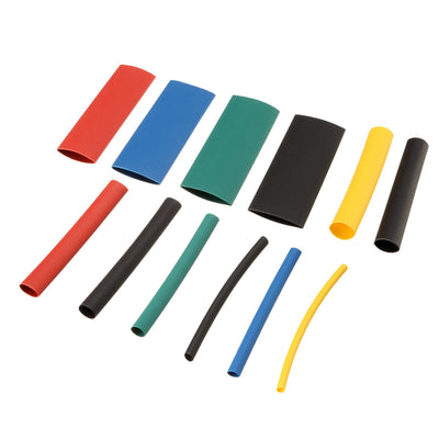 Harfington Uxcell Dia Heat Shrink Tubing Platic Tube Electric Wire Wrap Sleeve 530 pcs