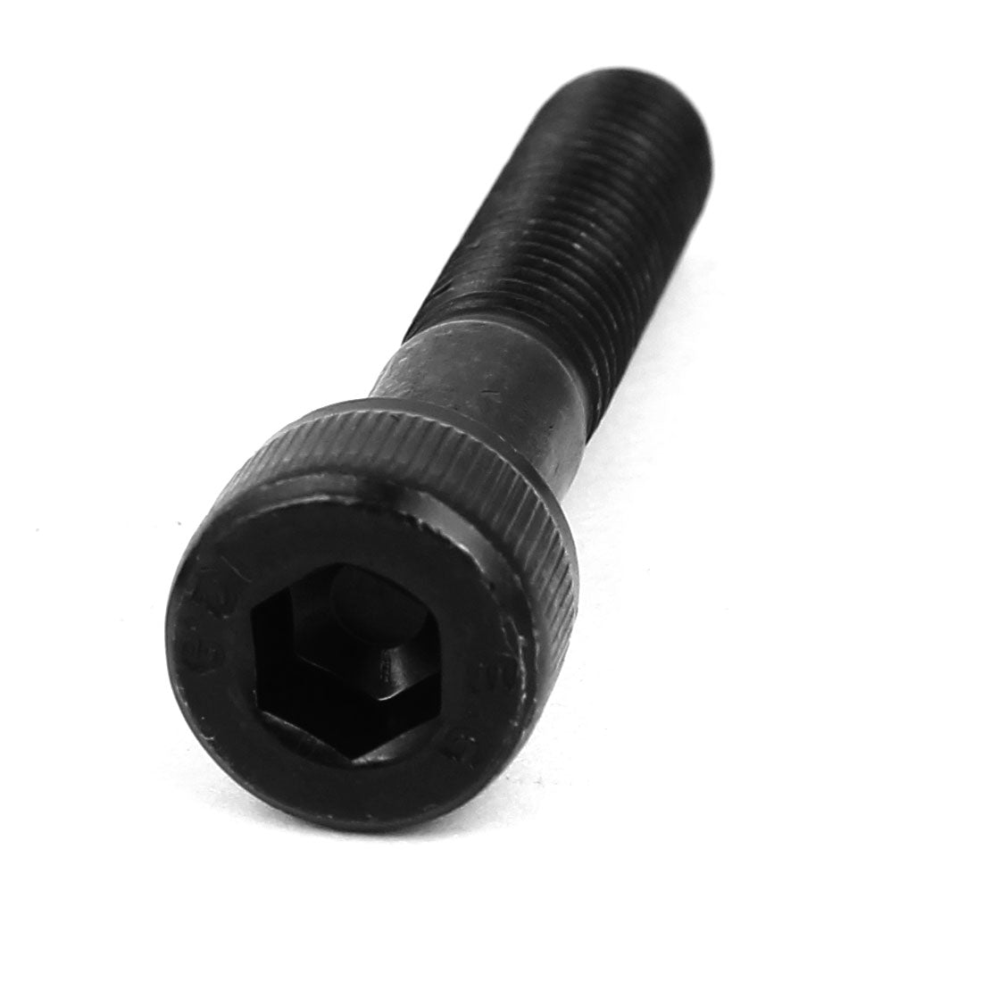 uxcell Uxcell 10 Stück Zylinderschrauben M8 x 45mm 12.9 Legierter Stahl Innensechskantschrauben Teilgewindebolzen Schwarz