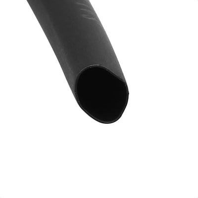 Harfington Uxcell 5mm Dia 2:1 Heat Shrink Tubing Tube Sleeving Wire Cable Black 10M Length