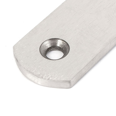 Harfington Uxcell Flat Metal Repair Mending Fixing Plate Brackets Support 300mmx25mmx4mm