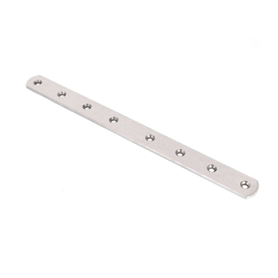 Harfington Uxcell Flat Metal Repair Mending Fixing Plate Brackets Support 300mmx25mmx4mm