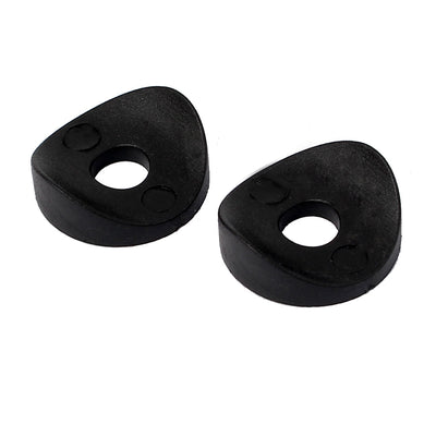 Harfington Uxcell 25mm x 8mm x 8mm Plastic Machine Round Spring Deck Washers Fastener Black 12 Pcs