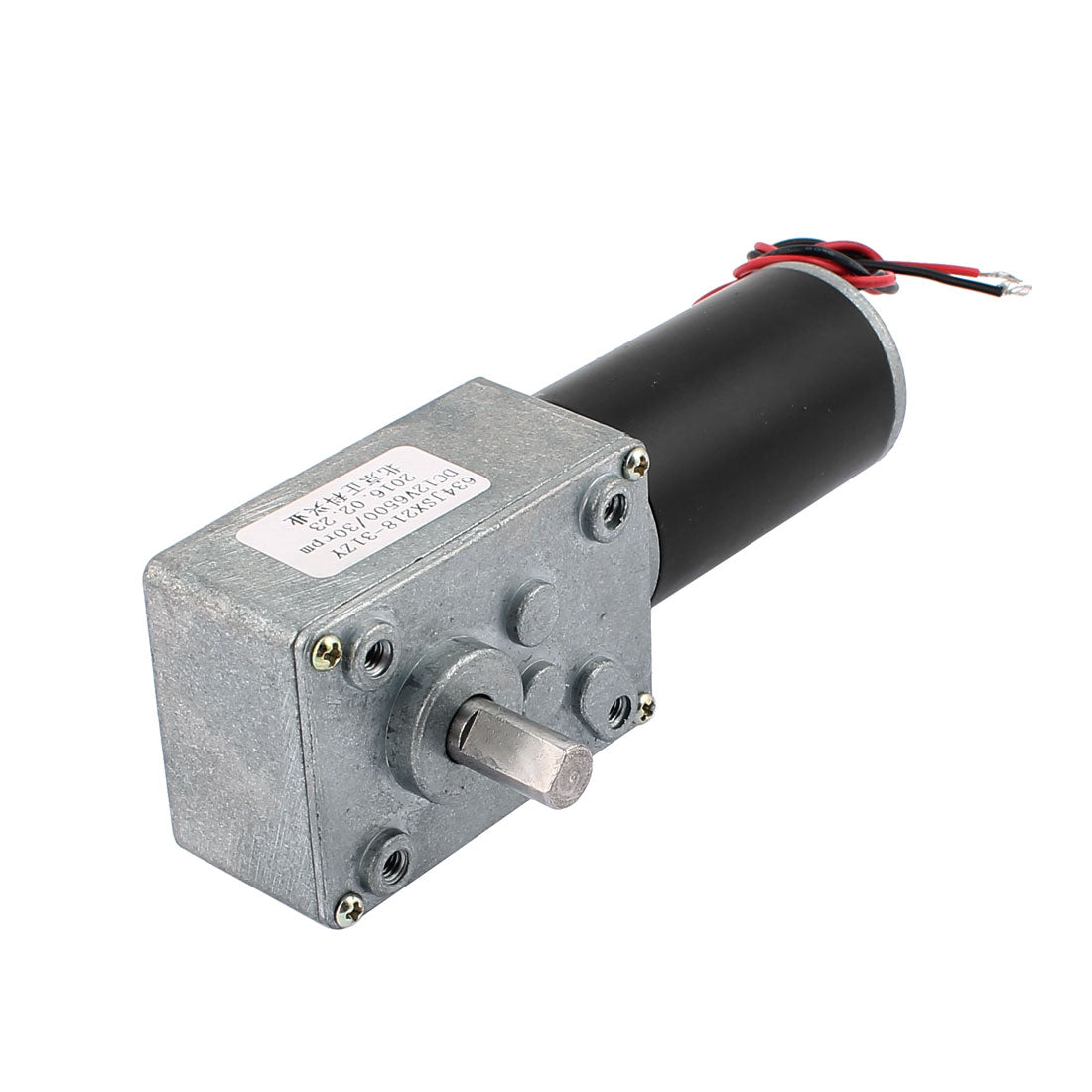 uxcell Uxcell DC 12V 30RPM 8mmx14mm D-Form Welle Elektrische Leistung Schnecke Getriebemotor de