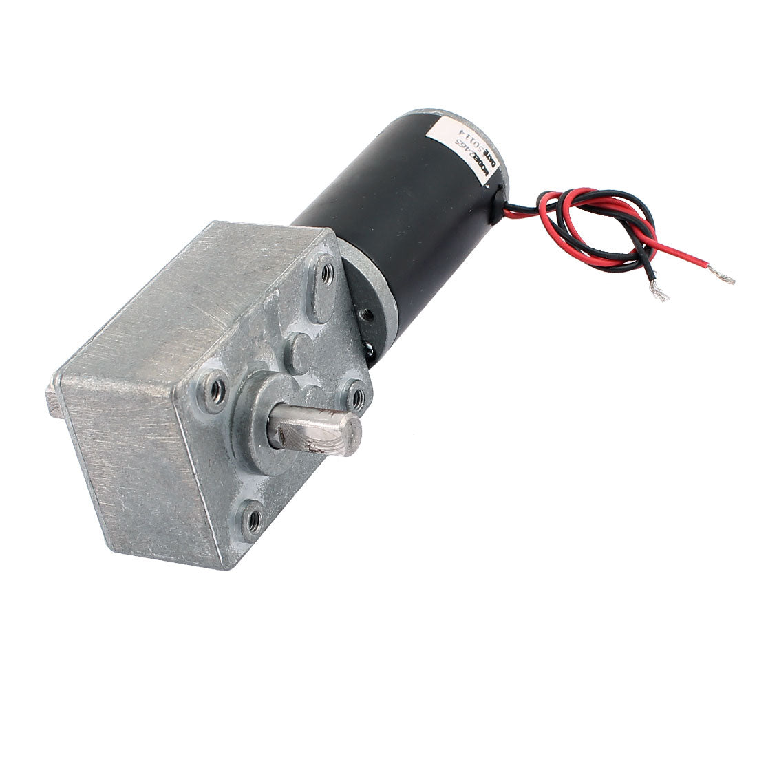 uxcell Uxcell DC 24V 10RPM 8mmx15mm Doppel D-Form Elektrisch Turbo Schneckengetriebemotor de