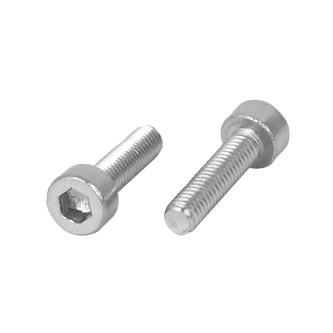 uxcell Uxcell 25 Pcs M4x16mm 316 Stainless Steel Hex Socket Head Cap Screws Bolts 20mm Length