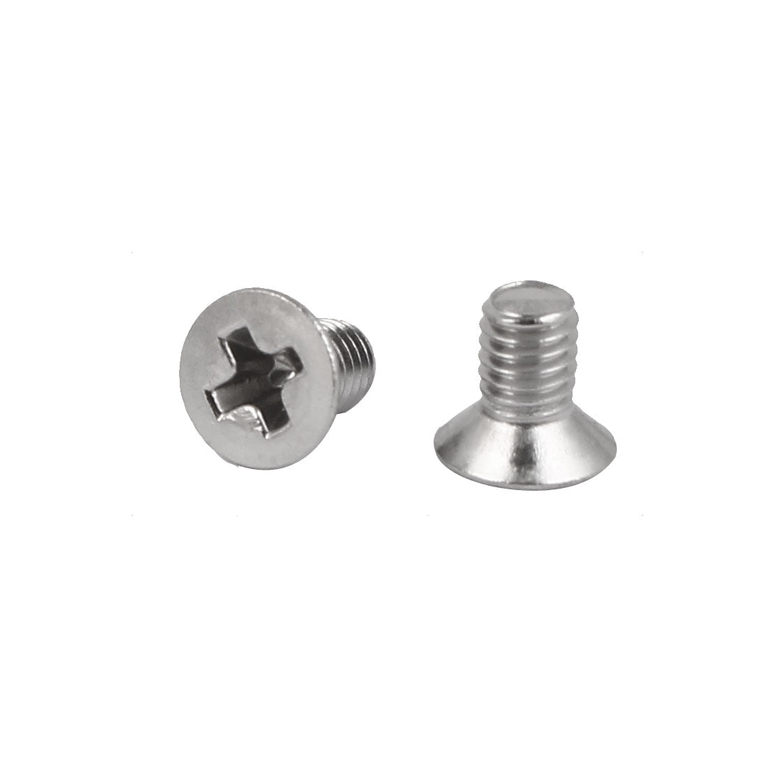 uxcell Uxcell 50 Pcs M3x4mm 316 Stainless Steel Countersunk Phillips Machine Screws Fasteners