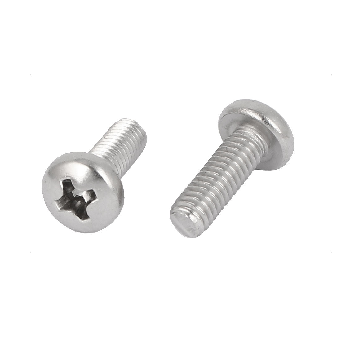 uxcell Uxcell 40 Pcs M4x12mm 316 Stainless Steel Phillips Pan Head Machine Screws Fasteners