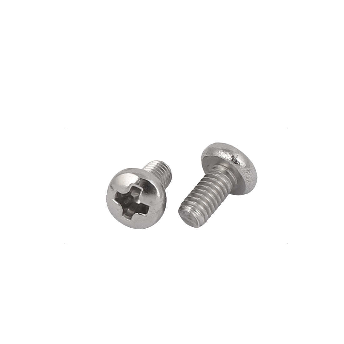 uxcell Uxcell 50 Pcs M2.5x5mm 316 Stainless Steel Phillips Pan Head Machine Screws Fasteners