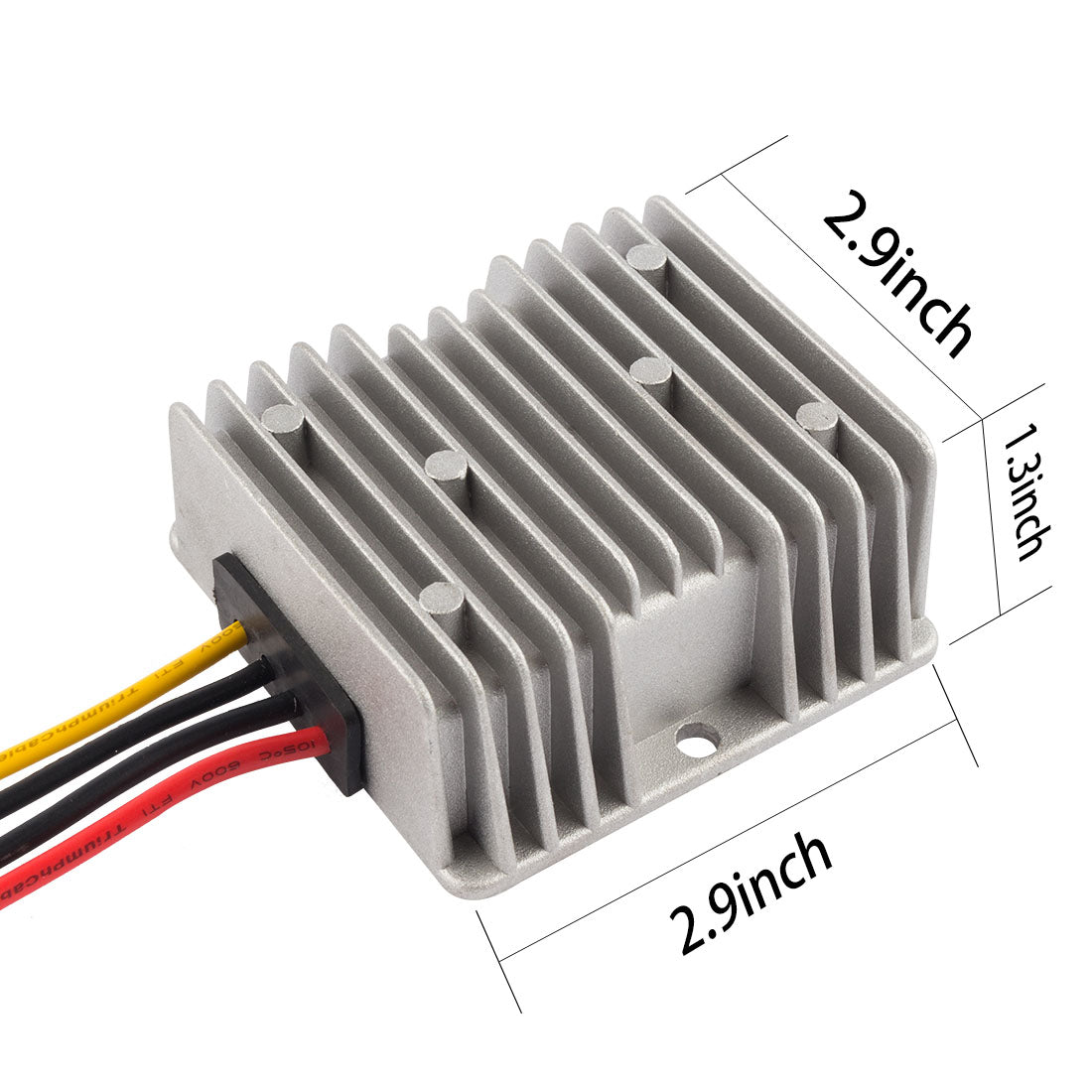 uxcell Uxcell Leistungswandler-Regler DC12V (10V~16V) Step-Up auf DC19V 5A 95W Wasserdichter Spannungswandler-Transformator