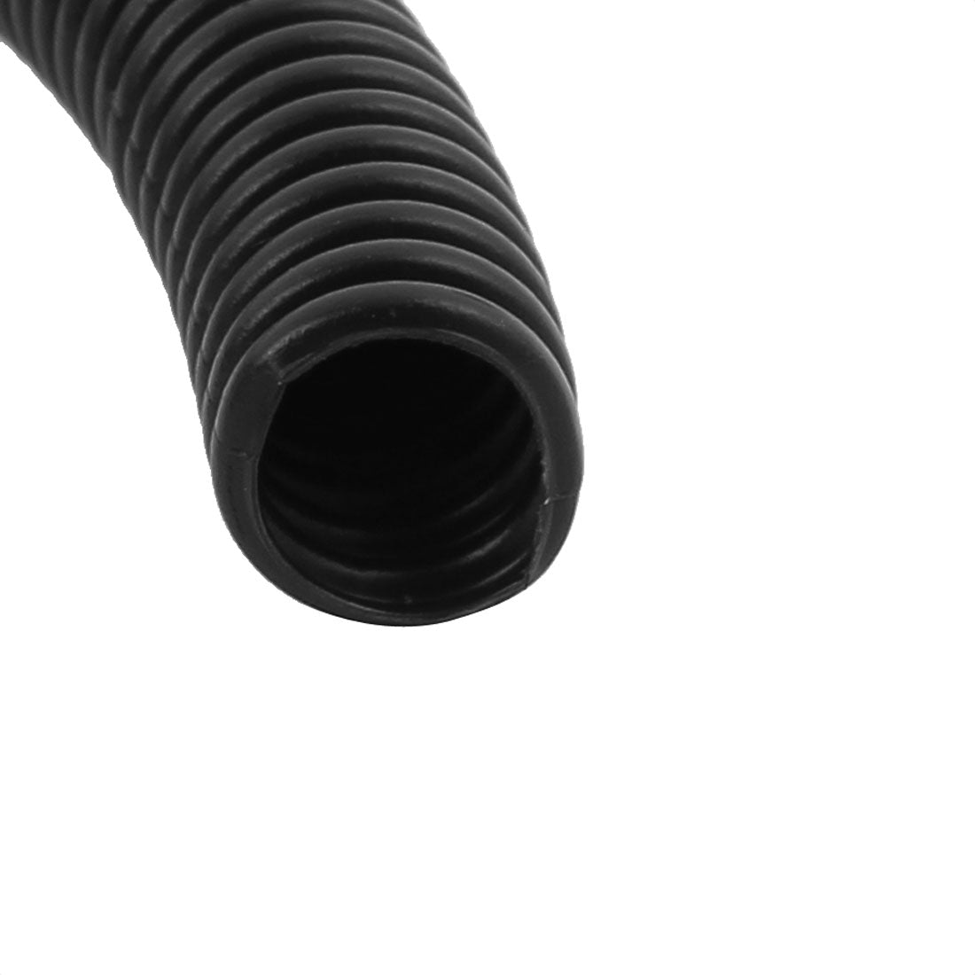 uxcell Uxcell PVC Flammhemmende Wellschlauch 11mm Durchmesser 3,5 Meter Länge schwarz de