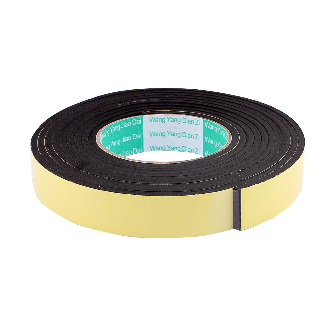 uxcell Uxcell 25mmx4mm Single Sided Sponge Tape Adhesive Sticker Foam Glue Strip Sealing 3 Meters 10Ft