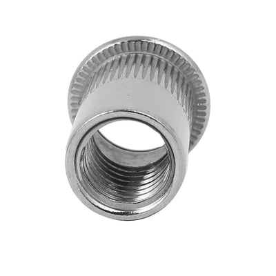 Harfington Uxcell M12 x 1.75mm 304 Stainless Steel Knurled Blind Rivet Nut Insert Dadi 20PCS