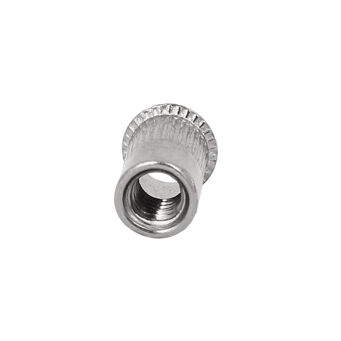 uxcell Uxcell M4 x 10mm Knurled Stripe Countersunk Head Rivet Nut Insert  50PCS