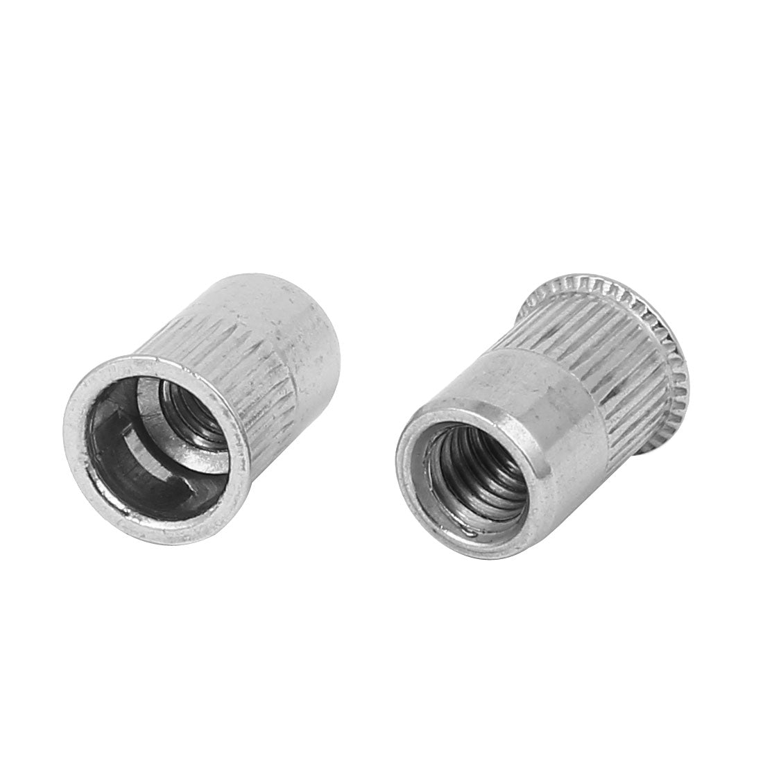 uxcell Uxcell M6 x 14mm Stripe Countersunk Head Blind Rivet Nut Insert Nutsert 20PCS